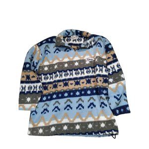 PlusMinus by Windsurfing Chiemsee 1/4 Zip Pullover L/S Shirt Men's Sz M Fleece